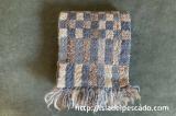 azulejo azul mini ホームスパンマフラー